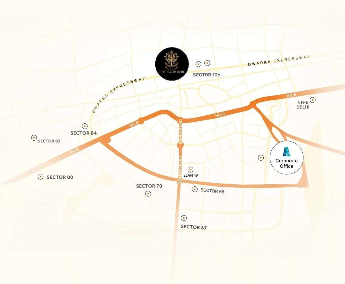 Elan The Statement Location Map